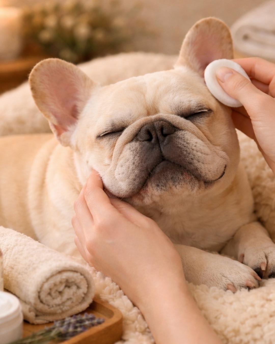 How to Clean French Bulldog Ears Safely at Home