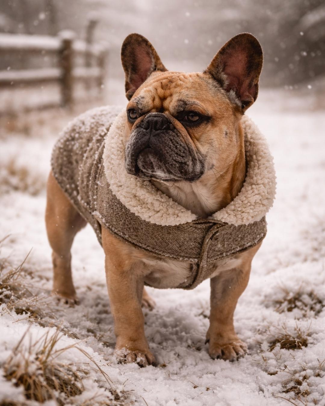 French Bulldog Winter Care: Keeping Your Short-Haired Pup Warm the Natural Way