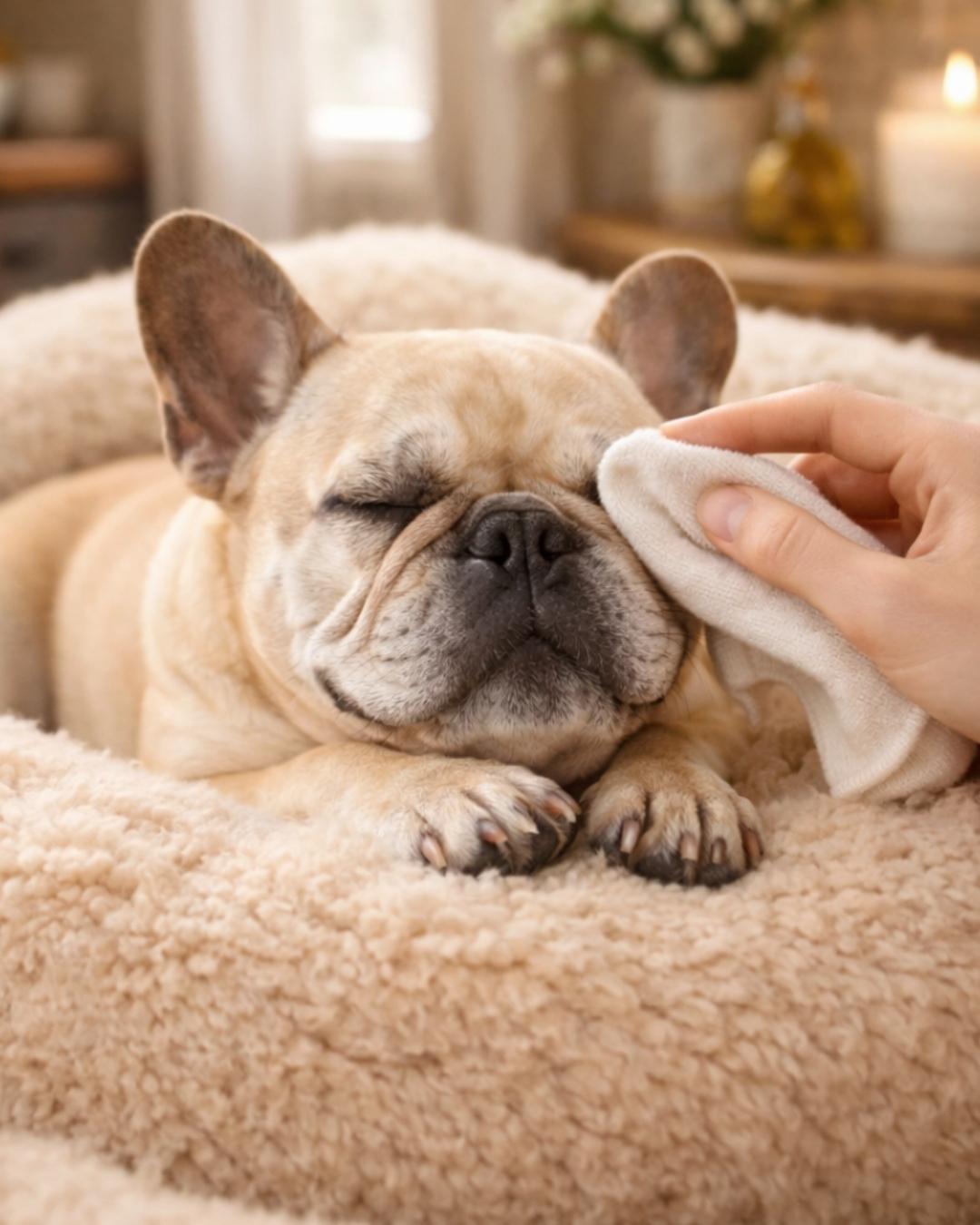 How to Remove Tear Stains on Your Frenchie the Natural Way