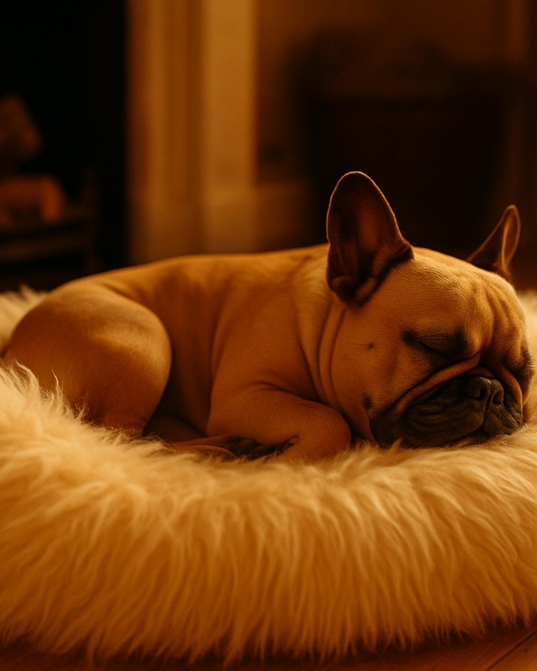 British Sheepskin Dog Beds