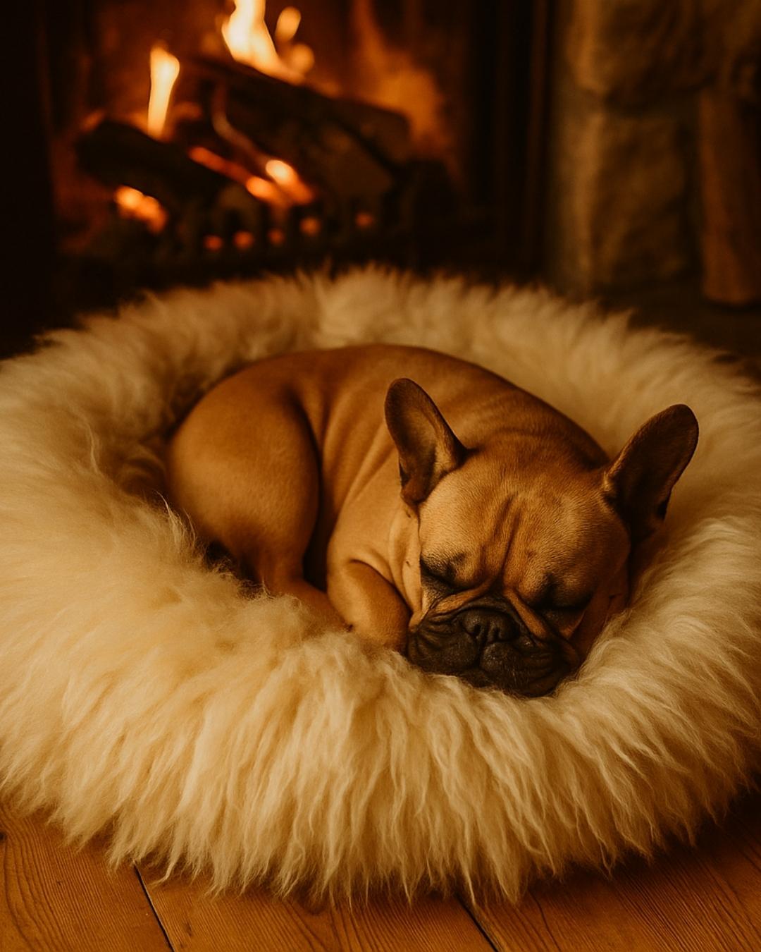 How British Farms Produce the Softest Sheepskin for Dog Beds
